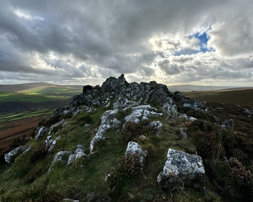 Brooding skies above Carningli, Pembrokeshire, Wales