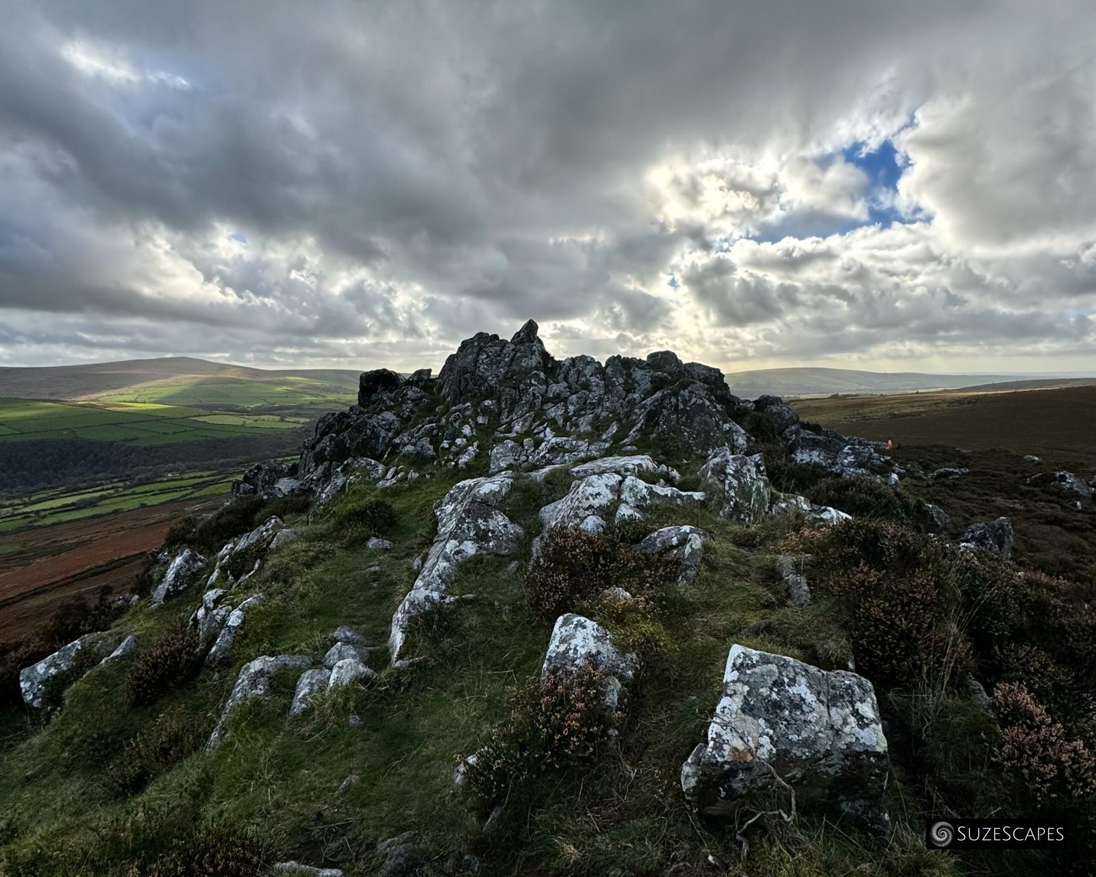 Brooding skies above Carningli, Pembrokeshire, Wales