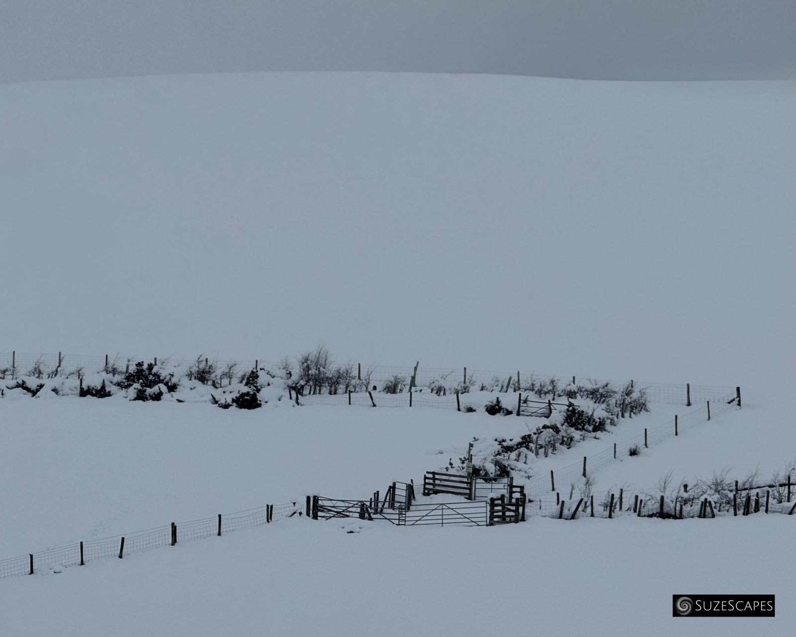 Snowtime on the Preseli Hills, Pembrokeshire, Wales