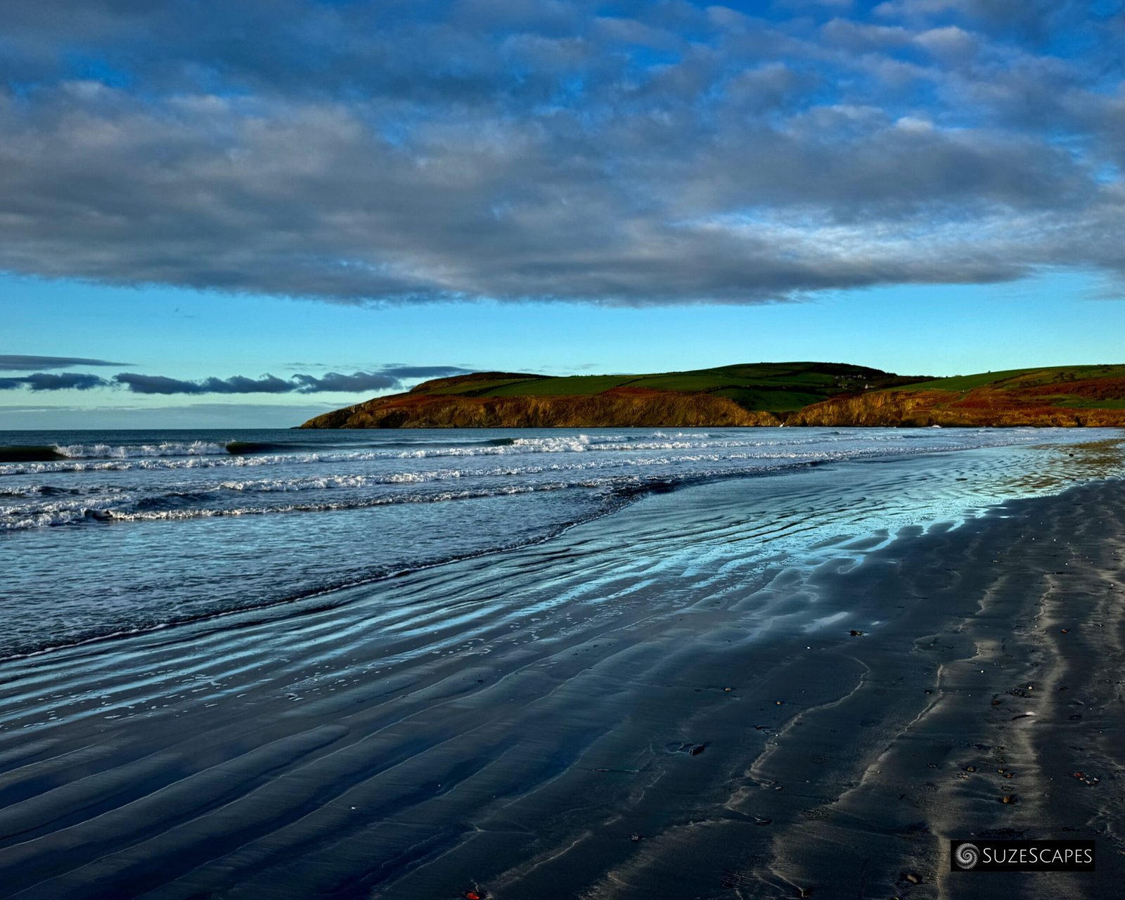 Morfa Head from Newport Sands, Pembrokeshire, Wales