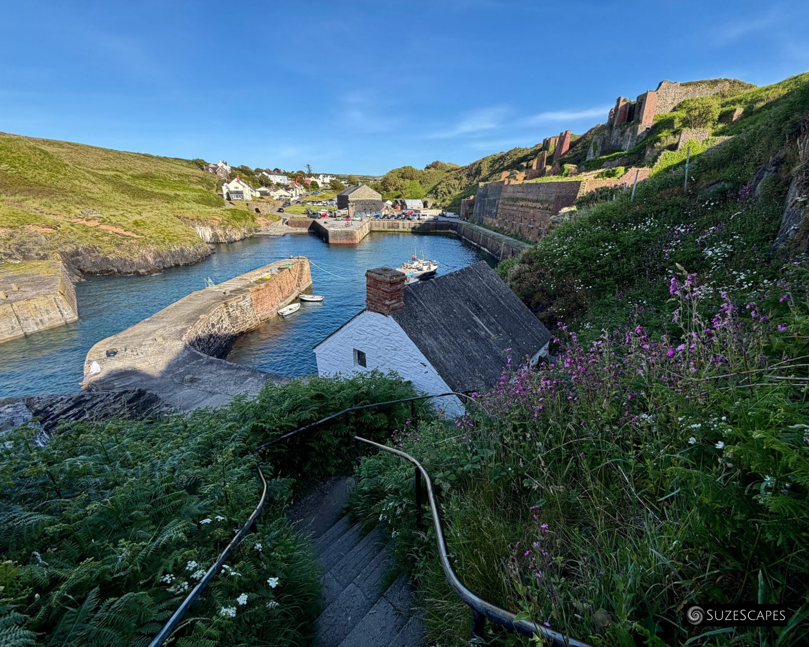 Porthgain harbour, Pembrokeshire, Wales